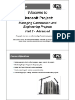 Manage construction projects with Microsoft Project: Track progress and control plans