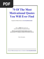 100 Motivational Quotes for Success | PDF