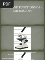 Parts and Functions of A Microscope 2019