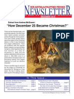 "How December 25 Became Christmas?": in This Issue..