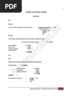 Chapter 3 Job Order Costing