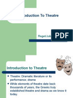 Introduction To Theatre