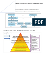 Whether Incident Should Be Reported in Process Safety Incident or Other (Personal Incident Etc) ??