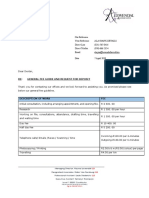 GENERAL FEE GUIDE - Dexter Daniels - 8 April 2020