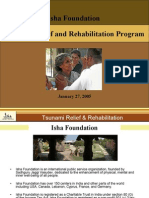 Tsunami Relief and Rehabilitation Program Isha Foundation