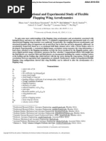 Download A Computational and Experimental Study of Flexible Flapping Wing Aerodynamics by MohdFairuzZakariya SN46594647 doc pdf
