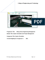 ASSIGNMENT-  Simulation of Manufacturing Cell .docx