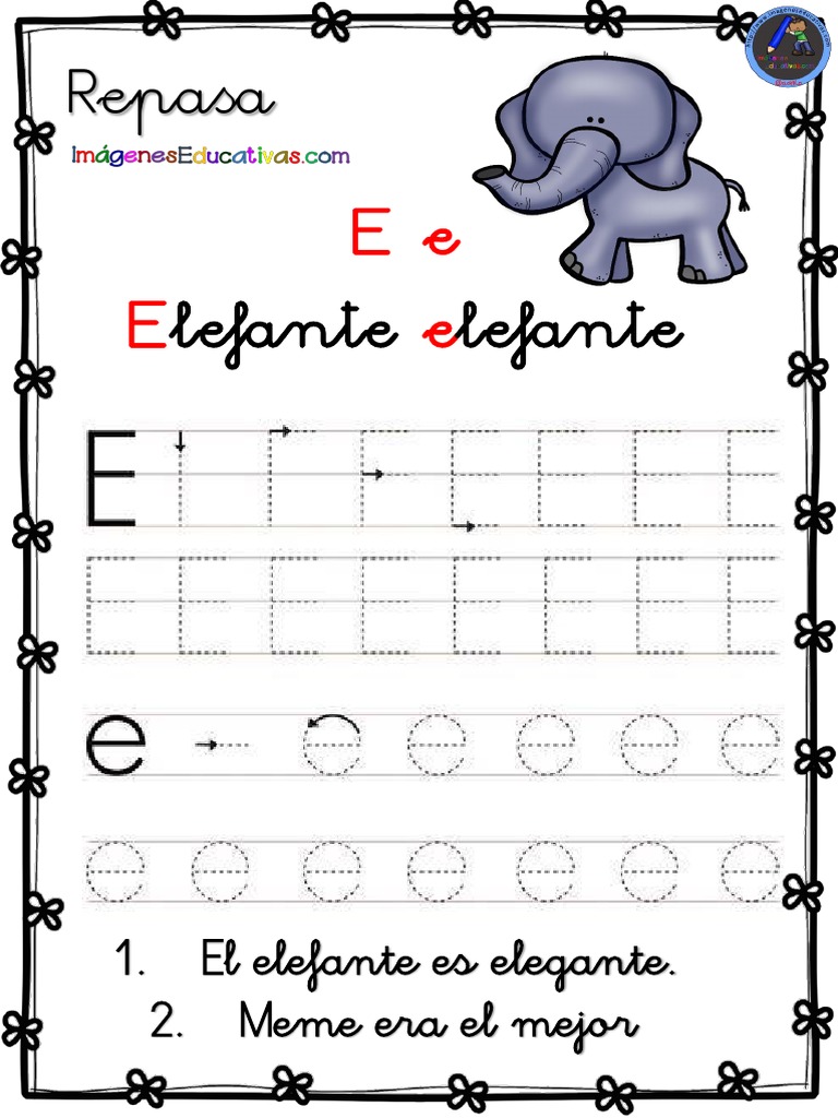 Lectura y Caligrafía Con Vocales - Parte2 | PDF | Artes del Lenguaje y ...