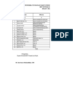 Daftar Lintang Pembagian Uang Paket