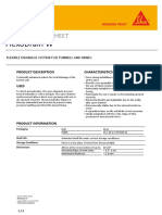 Flexodrain W: Product Data Sheet