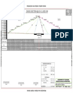 Cross Section at CH 11.825 KM: Produced by An Autodesk Student Version