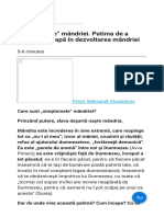 „Simptomele” mândriei. Patima de a comanda  etapă în dezvoltarea mândriei