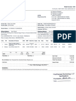 Retail Invoice / Bill: Your Total Savings: Rs.23.39