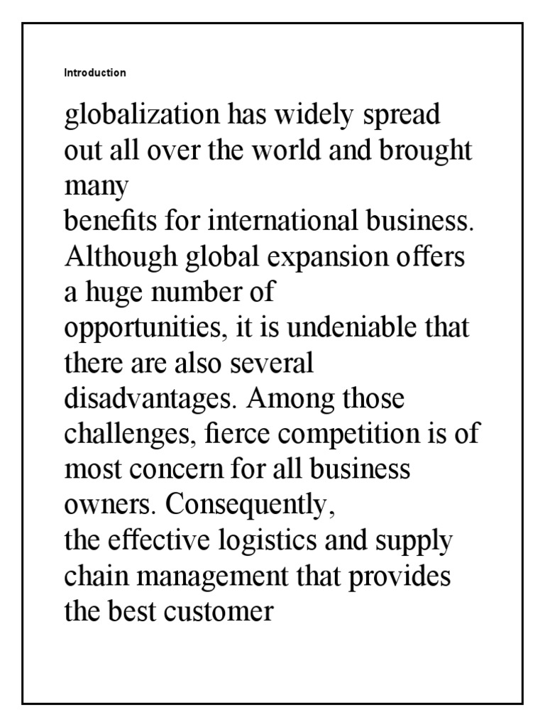 Draftttttt Britannia PDF Supply Chain Supply Chain Management