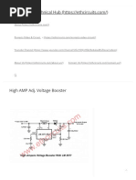 Adjustable Step-Up Booster - Electronics & Technical Hub PDF