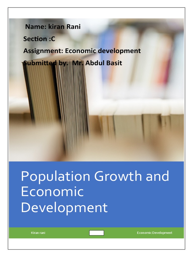 Impact of Population Growth on Economy | PDF | Population Growth ...