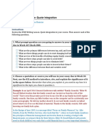 W08 Writing Practice: Quote Integration: Instructions