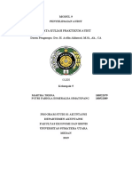 Modul 9 Penyelesaian Audit: Martha Trisna 180522079 Putri Fabiola Esmeralda Simatupang 180522089