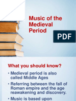 Music of The Medieval Period