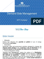Demand Side Management: NPTI Faridabad