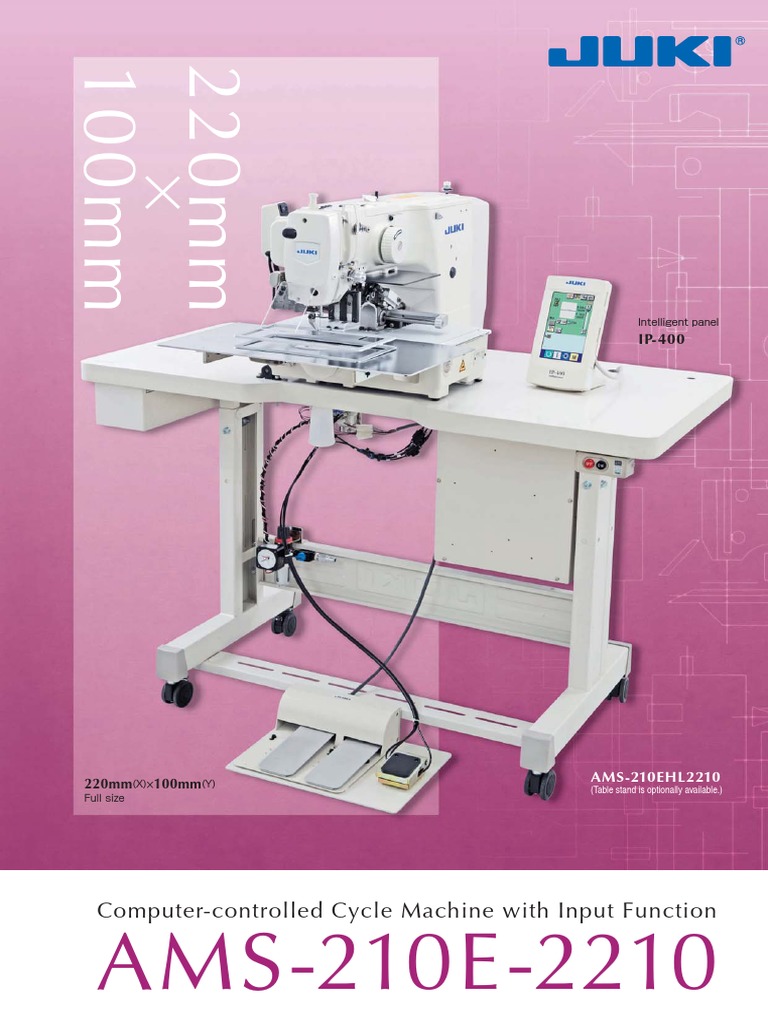 AMS210E2210 ComputerControlled Cycle Machine With Input Function