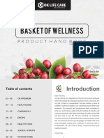 Basket of Wellness Basket of Wellness Basket of Wellness: Product Hand Book