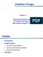 Distributed Database Design