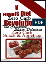 The New Atkins Diet Zero Carb R - Scott Turner