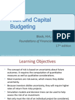 Risk and Capital Budgeting: Foundations of Financial Management