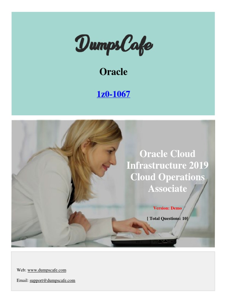 Oracle: Oracle Cloud Infrastructure 2019 Cloud Operations Associate ...