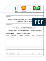 SPDC Tender Backup Spares