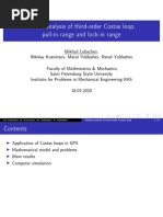 Global Analysis of Third-Order Costas Loop: Pull-In Range and Lock-In Range