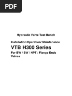 Hydraulic Valve Test Bench H300