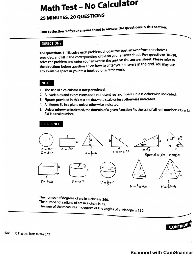 SAT Math Princeton 2 | PDF