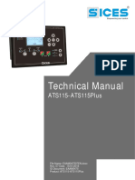Technical Manual: ATS115-ATS115Plus