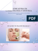 Tecnicatura en Cosmetología y Estética