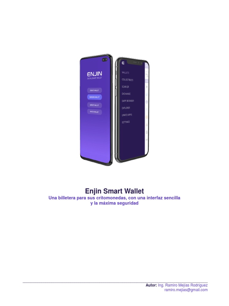 Enjin Smart Wallet | PDF | Google Play | Criptomoneda