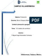 Tarea - Tema - 6.3 Cadena de Suministro