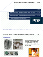 Chapter 11: Metal-Casting Processes and Equipment P.258