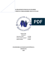 Laporan Praktikum Polimer Pembuatan Phenol Formaldehide (Novolak)