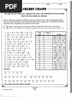 Numeracy Test Grade 7 | PDF