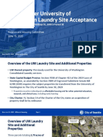 Mount Baker University of Washington Laundry Site Acceptance