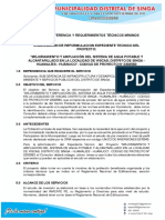 Terminos de Referencia Singa PDF