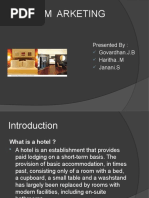 Download Hotel Marketing Ppt by Haritha Mugunthan SN46597244 doc pdf