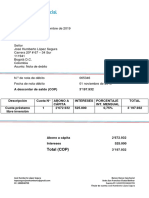 Nota Debito BANCARIA