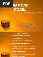 Diamond Model: By:-Prof. Mishael E. Porter