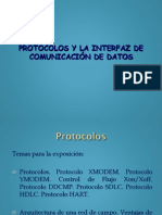 Protocolos y Interfaz Comunicacion Datos