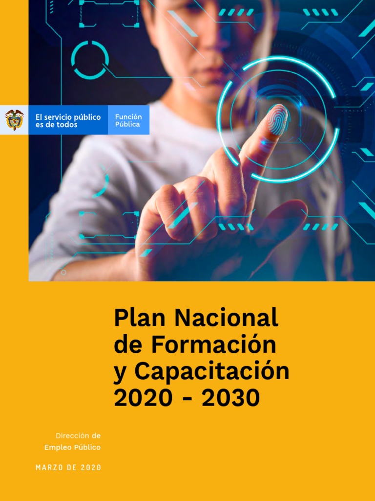 Plan Nacional de Formación y Capacitación | PDF | Planificación ...