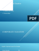 Non-Individual Taxation: 1. Corporations 2. Co-Ownership 3. Estates and Trusts 4. Partnerships