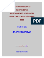 Test de 45 Preguntas